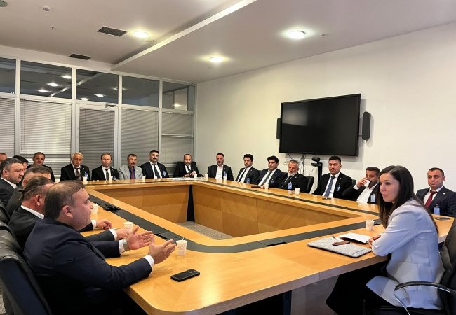 SİMDER, Türkiye Büyük Millet Meclisi’nde, AK Parti Merkez Karar ve Yönetim Kurulu Üyesi ve Samsun Milletvekilimiz Çiğdem Karaaslan’ı Ziyaret 