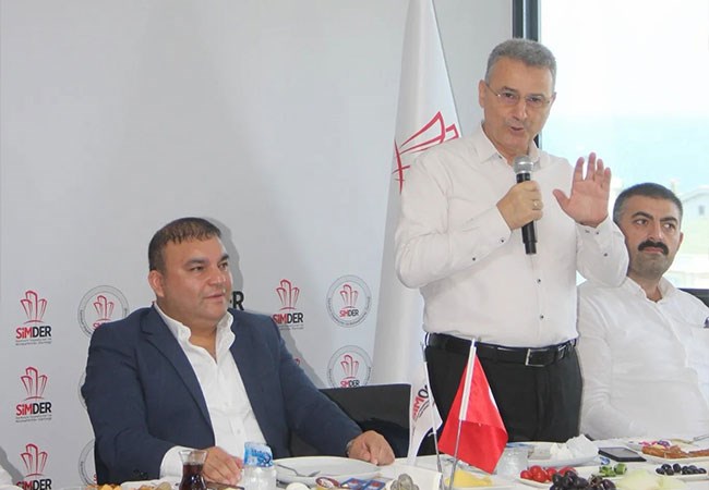  Başkan İhsan Kurnaz ve Yardımcısı İbrahim Güven, SİMDER'in Konuğu Oldu