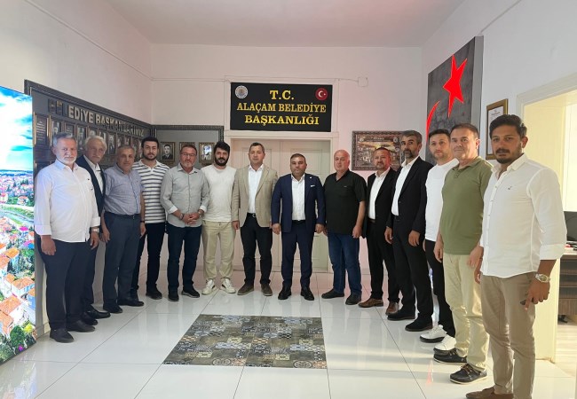  SİMDER’den Alaçam Belediyesi’ne Ziyaret