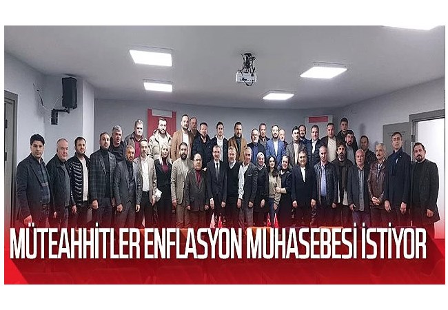  Müteahhitler Enflasyon Muhasebesi İstiyor