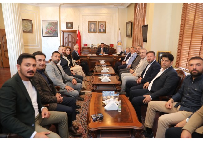  Samsun Büyükşehir belediye Başkanı Halit Doğan Bey'i Ziyaret