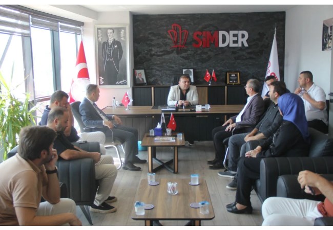  Samsun Milletvekili Orhan Kırcalı SİMDER'i Ziyaret Etti