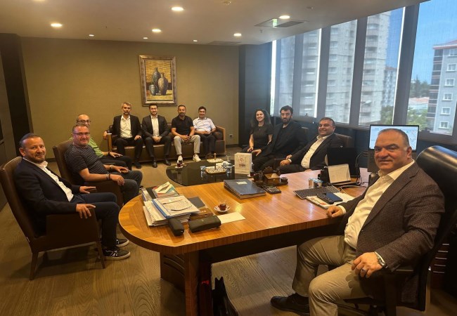  SİMDER’den SAMGAZ Genel Müdürü Yılmaz Kolsan'a ziyaret